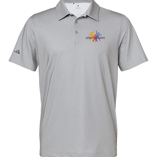 adidas Diamond Dot Print Polo