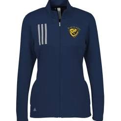 adidas 3-Stripes Double Knit Full-Zip Jacket - Ladies'