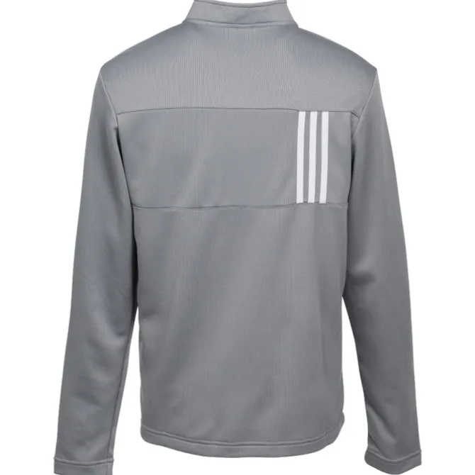adidas 3-Stripes Double Knit 1/4-Zip Pullover - Men's