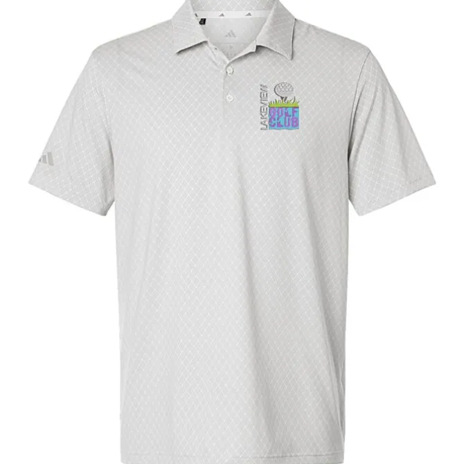 adidas 4-Way Stretch Printed Polo - Men's