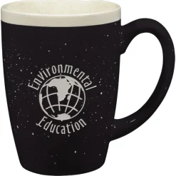Adobe Ceramic Mug - 14 oz - Deep Etch
