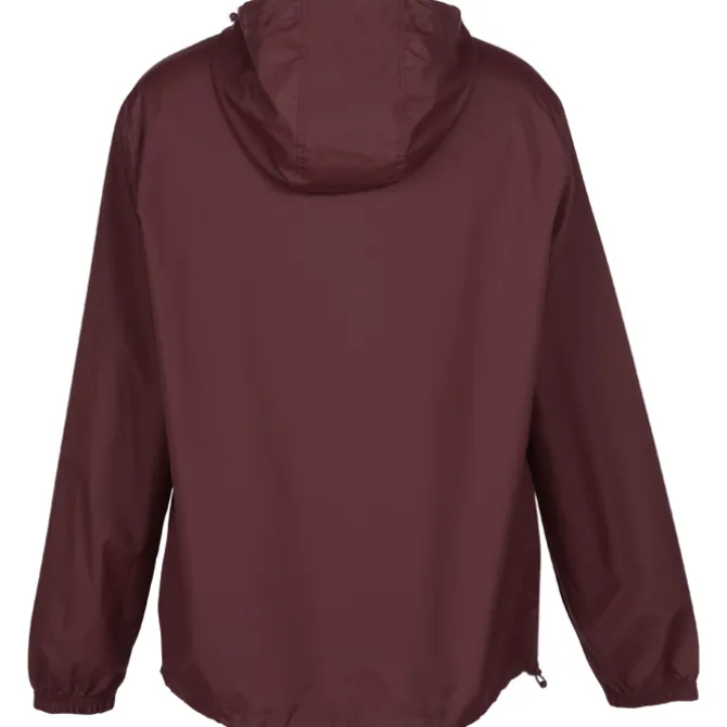 Anorack 1/2-Zip Hooded Packable Jacket