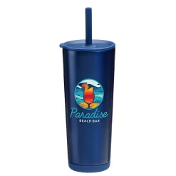 Astrid Vacuum Tumbler with Straw - 24 oz