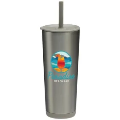 Astrid Vacuum Tumbler with Straw - 24 oz