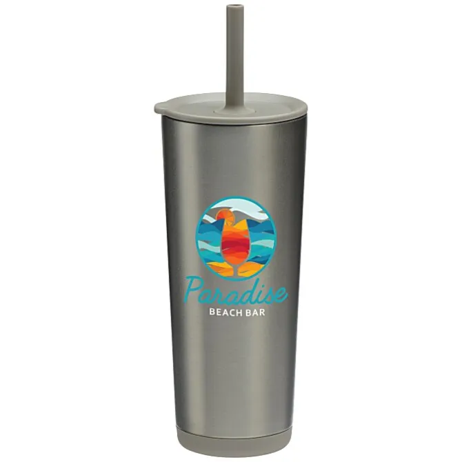 Astrid Vacuum Tumbler with Straw - 24 oz