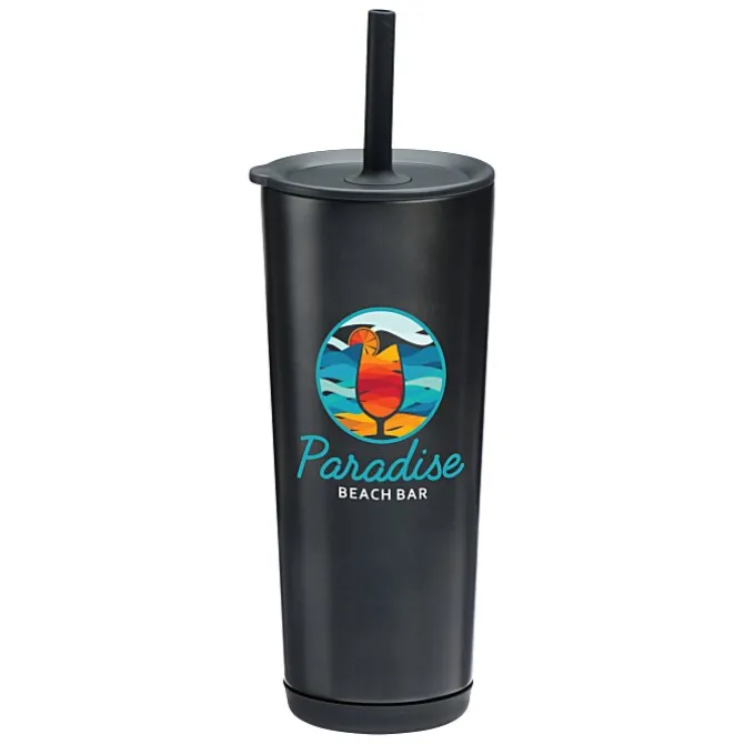Astrid Vacuum Tumbler with Straw - 24 oz