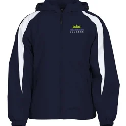 Athletic Fleece Lined Colorblock Jacket