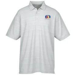 Barcode Textured Polo - Men's