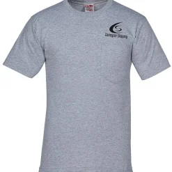 Bayside 5.4-oz Cotton Pocket T-Shirt