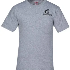 Bayside 5.4-oz Cotton Pocket T-Shirt