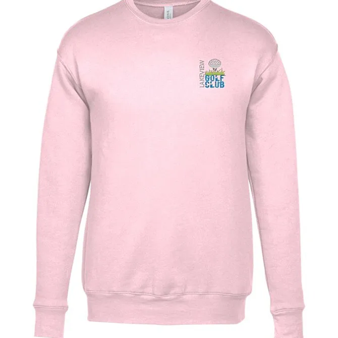 Bella+Canvas Drop Shoulder Crewneck Sweatshirt - Embroidered