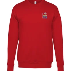 Bella+Canvas Drop Shoulder Crewneck Sweatshirt - Embroidered