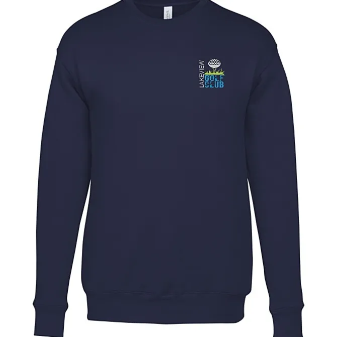 Bella+Canvas Drop Shoulder Crewneck Sweatshirt - Embroidered