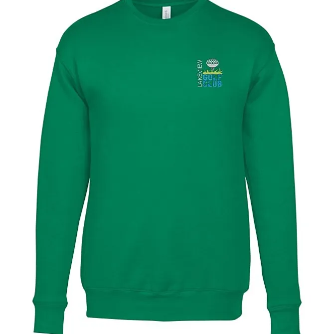 Bella+Canvas Drop Shoulder Crewneck Sweatshirt - Embroidered