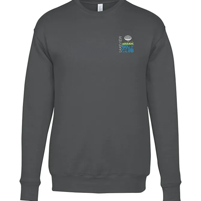 Bella+Canvas Drop Shoulder Crewneck Sweatshirt - Embroidered