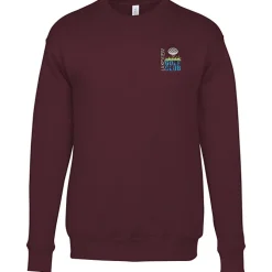 Bella+Canvas Drop Shoulder Crewneck Sweatshirt - Embroidered