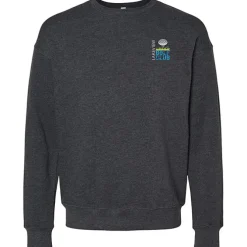 Bella+Canvas Drop Shoulder Crewneck Sweatshirt - Embroidered