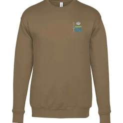 Bella+Canvas Drop Shoulder Crewneck Sweatshirt - Embroidered
