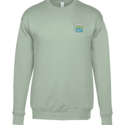 Bella+Canvas Drop Shoulder Crewneck Sweatshirt - Embroidered