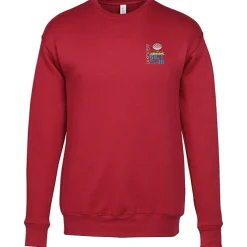 Bella+Canvas Drop Shoulder Crewneck Sweatshirt - Embroidered