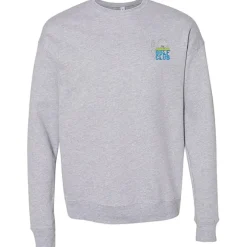 Bella+Canvas Drop Shoulder Crewneck Sweatshirt - Embroidered