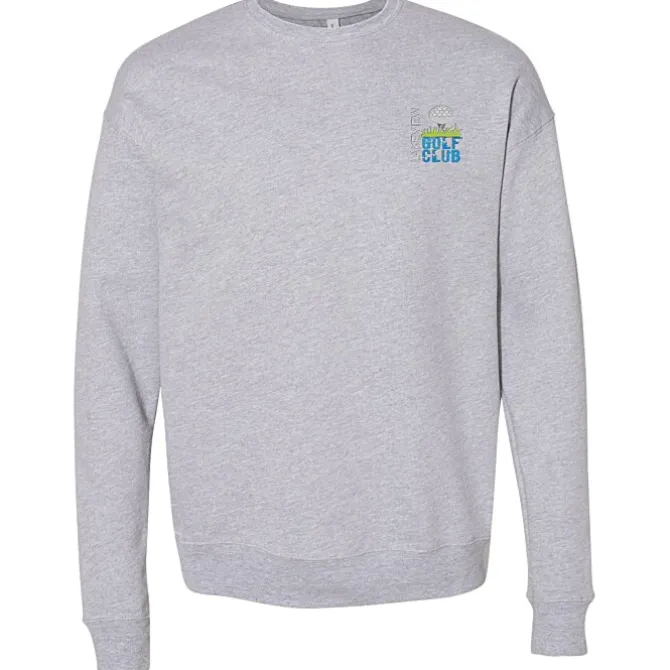 Bella+Canvas Drop Shoulder Crewneck Sweatshirt - Embroidered