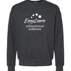 Bella+Canvas Drop Shoulder Crewneck Sweatshirt - Screen