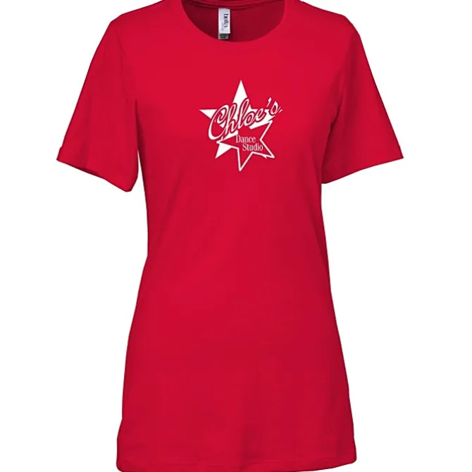 Bella+Canvas Relaxed Crewneck T-Shirt - Ladies’ - Screen