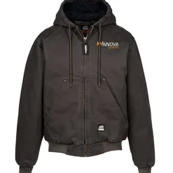 Berne Highland Washed Hooded Jacket