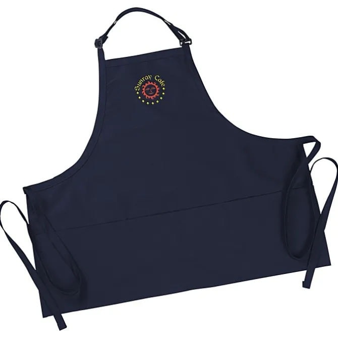 Bib Apron with Three Pockets - 24 hr