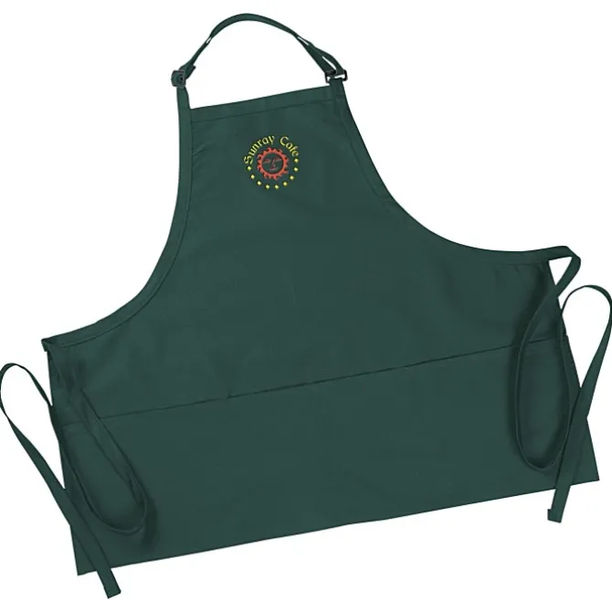 Bib Apron with Three Pockets - 24 hr