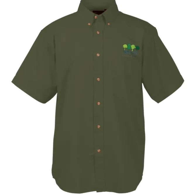 Blue Generation Fine SS Twill Shirt - Men's