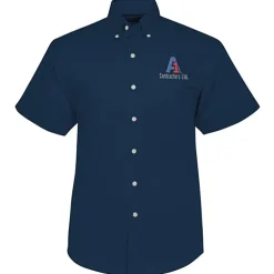 Blue Generation SS Stain-Resistant Twill Shirt - Men's