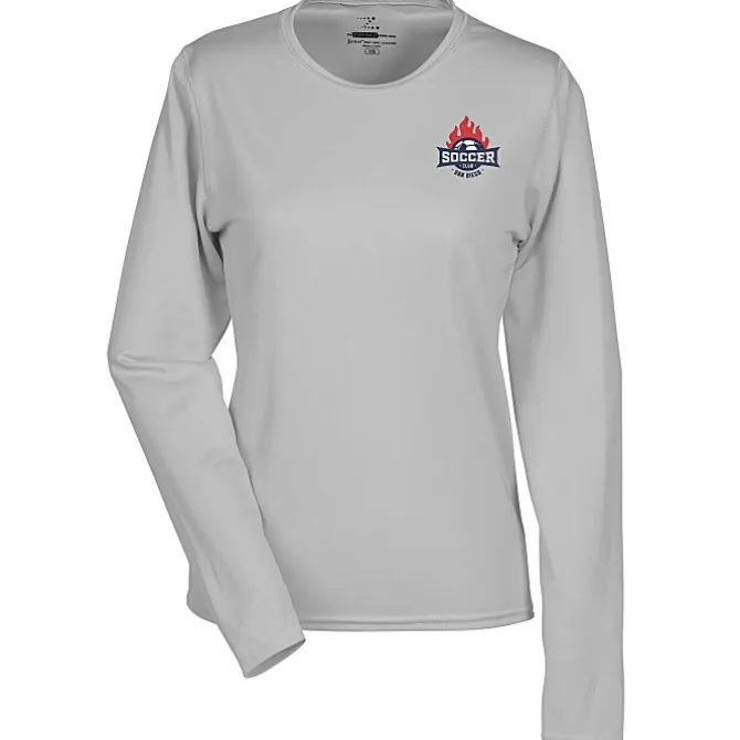 Boston Long Sleeve Training Tech Tee - Ladies' - Embroidered