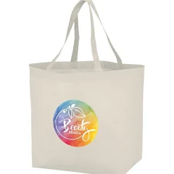 Bottom Gusset Shopper - 13 inches x 19 1/2 inches - Full Color