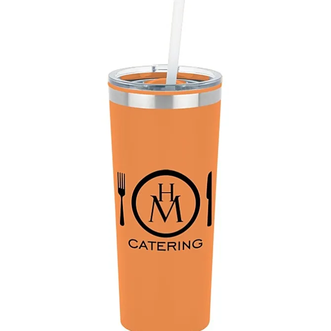 Bremen Tumbler with Straw - 24 oz
