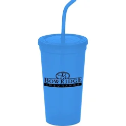 Brilliantly Bent Straw Tumbler - 22 oz. - 24 hr