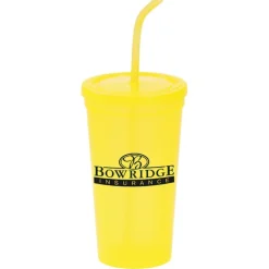 Brilliantly Bent Straw Tumbler - 22 oz.