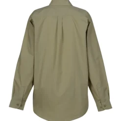 Broadcloth Café Shirt - Ladies'