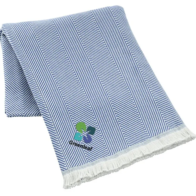 Brooks Brothers Coastal Throw Blanket