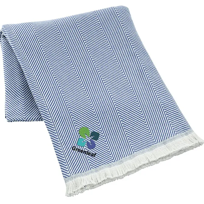 Brooks Brothers Coastal Throw Blanket