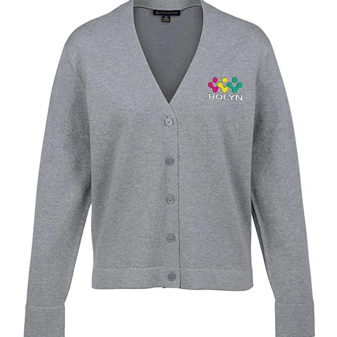 Brooks Brothers Cotton Blend Cardigan Sweater - Ladies'