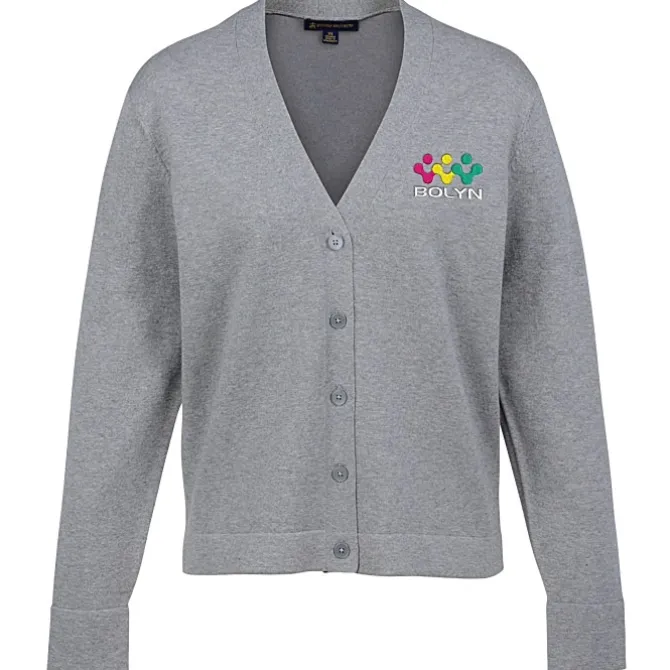 Brooks Brothers Cotton Blend Cardigan Sweater - Ladies'