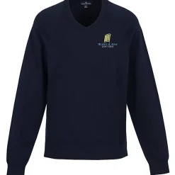 Brooks Brothers Cotton Blend V-Neck Sweater - Men's