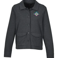 Brooks Brothers Mid Layer Stretch Button Jacket - Ladies'