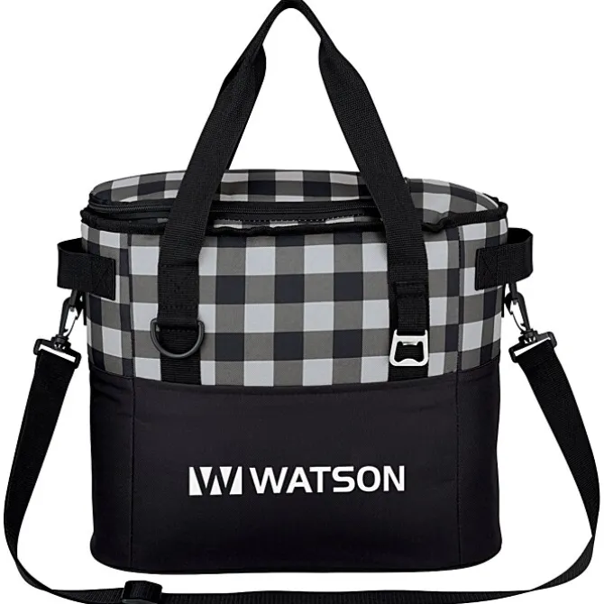 Buffalo Plaid Cooler Bag
