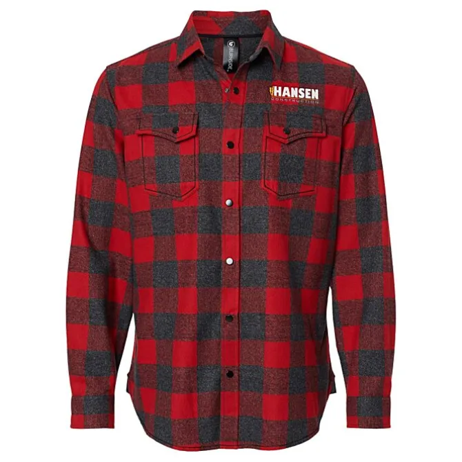 Burnside Snap-Front Flannel Shirt