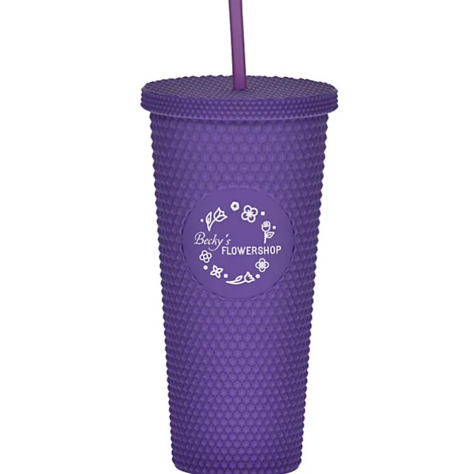 Bux Tumbler with Straw - 24 oz. - 24 hr