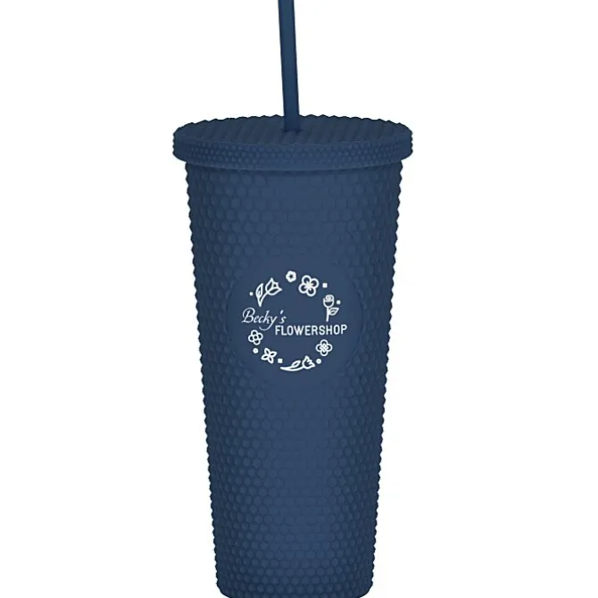 Bux Tumbler with Straw - 24 oz. - 24 hr