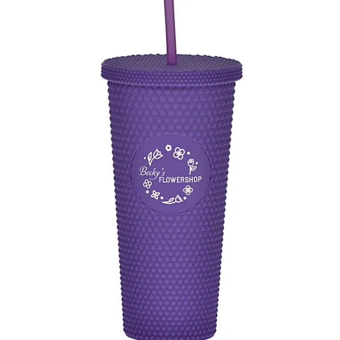 Bux Tumbler with Straw - 24 oz. - 24 hr